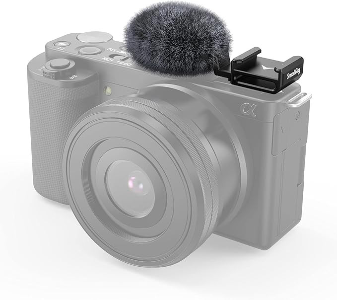 SmallRig Cold Shoe Adapter with Windshield for Sony ZV-E10, ZV-1 and ZV-1F - 3526 | Amazon (US)