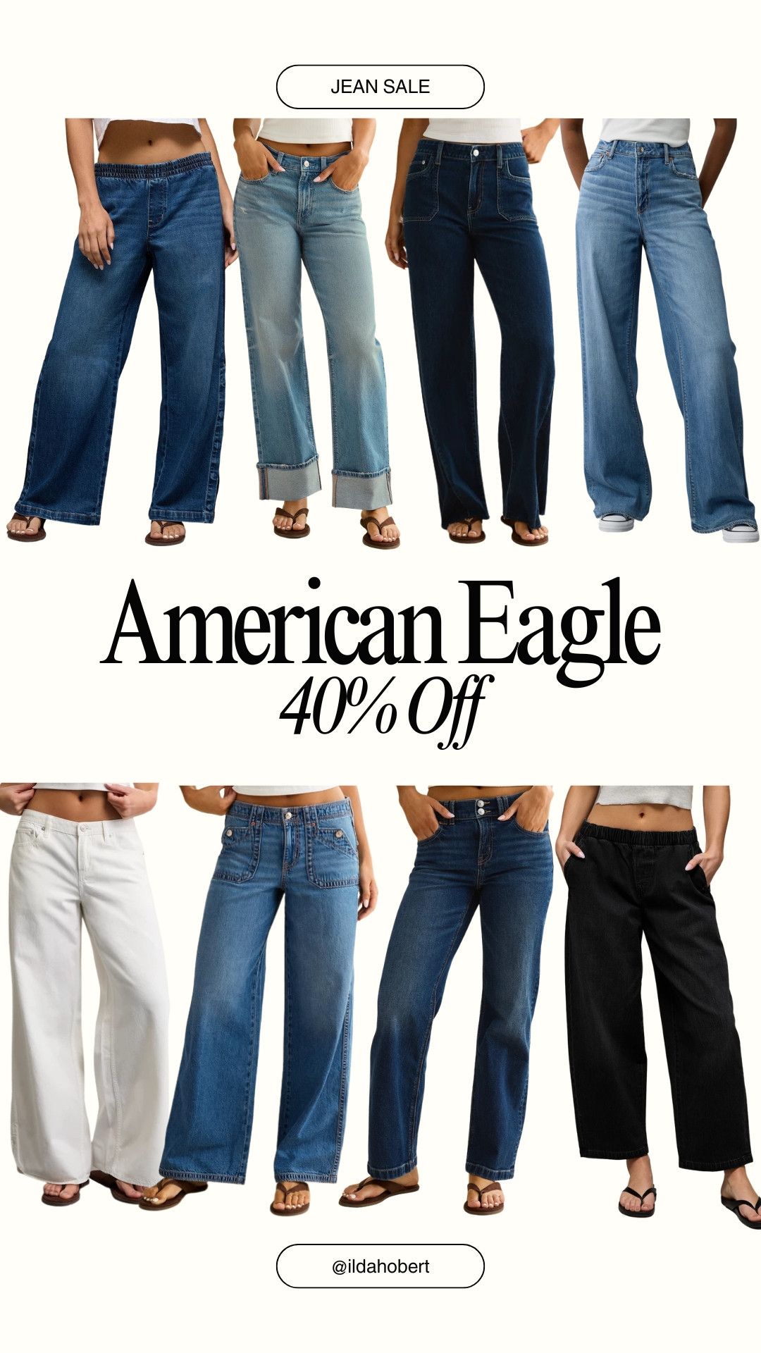 American Eagle jeans are 40% off 👖✨ So many good styles for heading into fall! 

jeans, pants, fall outfit, summer outfit, back to school 

 #LTKootd #LTKSeasonal #LTKSaleAlert