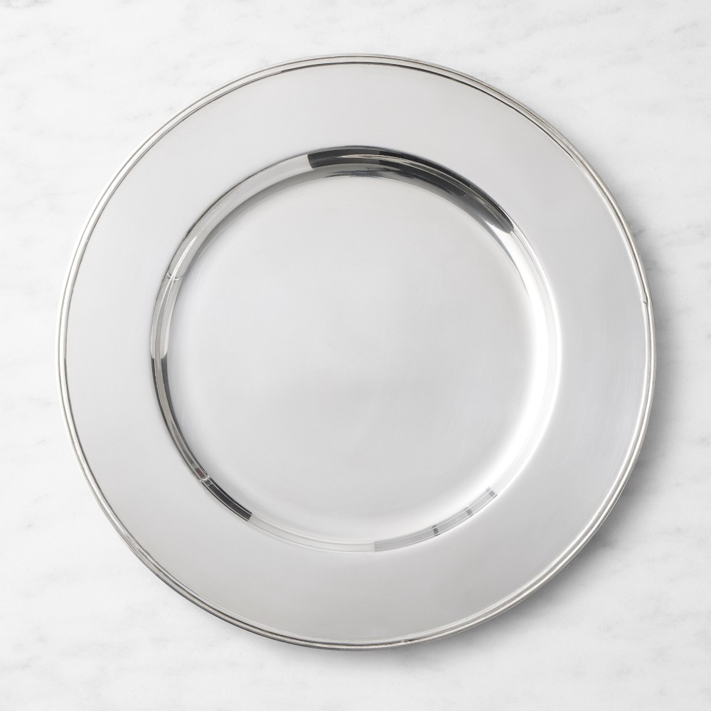 Heirloom Silver Charger | Williams-Sonoma