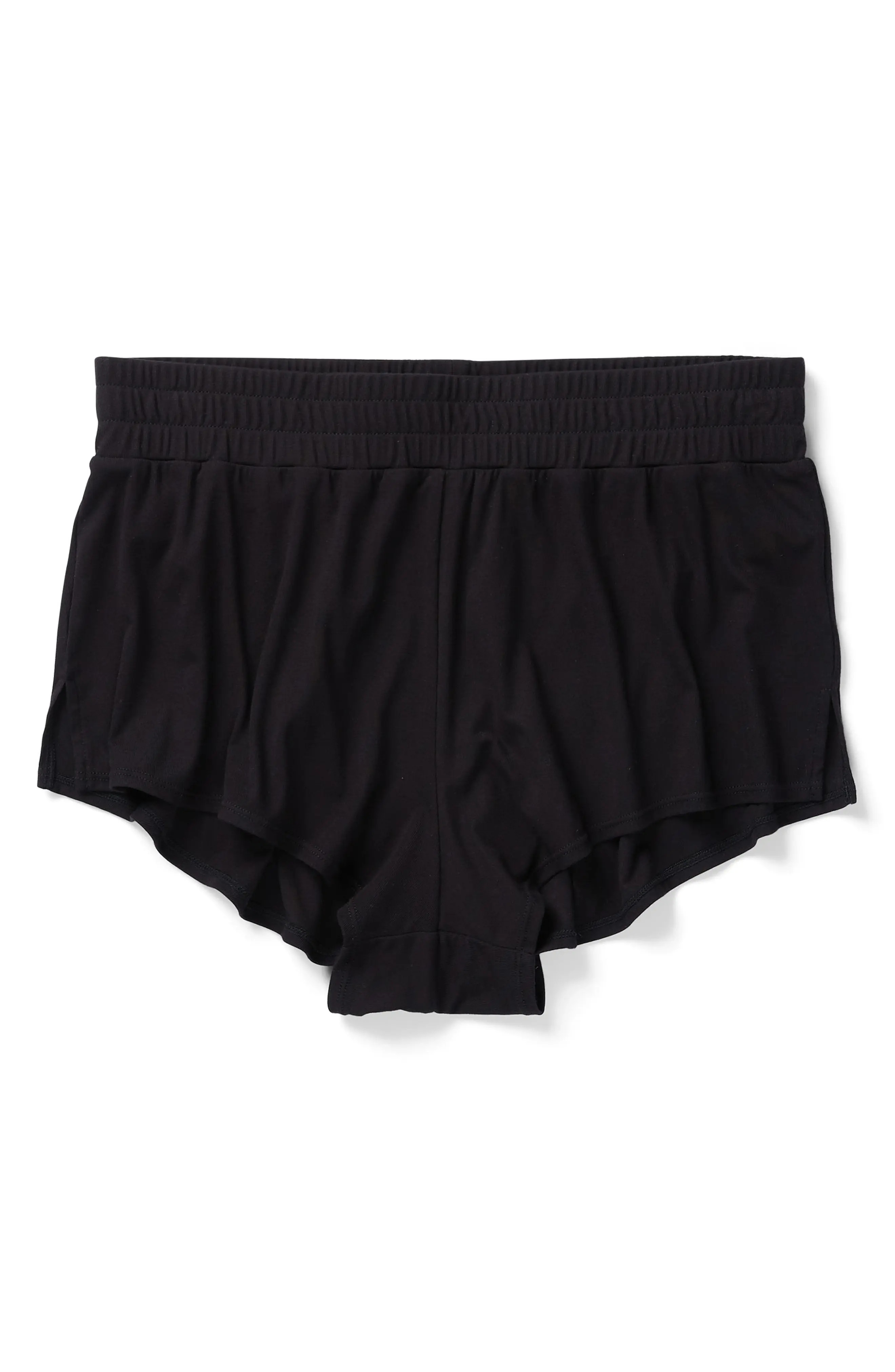 Women's Richer Poorer Sleep Shorts, Size X-Small - Black | Nordstrom