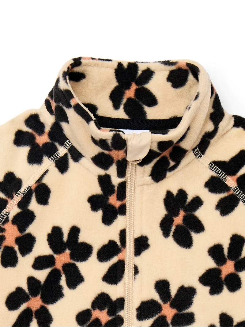 Wonder Nation Baby and Toddler Microfleece Jacket, Size 12M-5T - Walmart.com | Walmart (US)