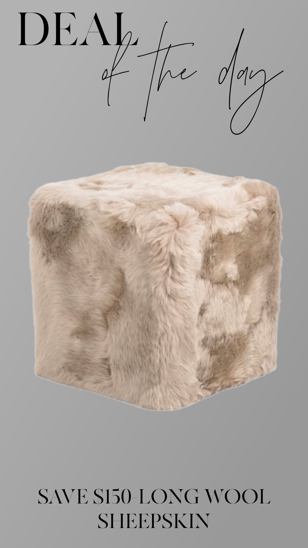 This piece is perfect at the foot of a bed, next to a chair, or as extra seating—soft, cozy, and timeless. Bonus: it’s $150 off right now. Shop it here.

#LTKHome #LTKSaleAlert