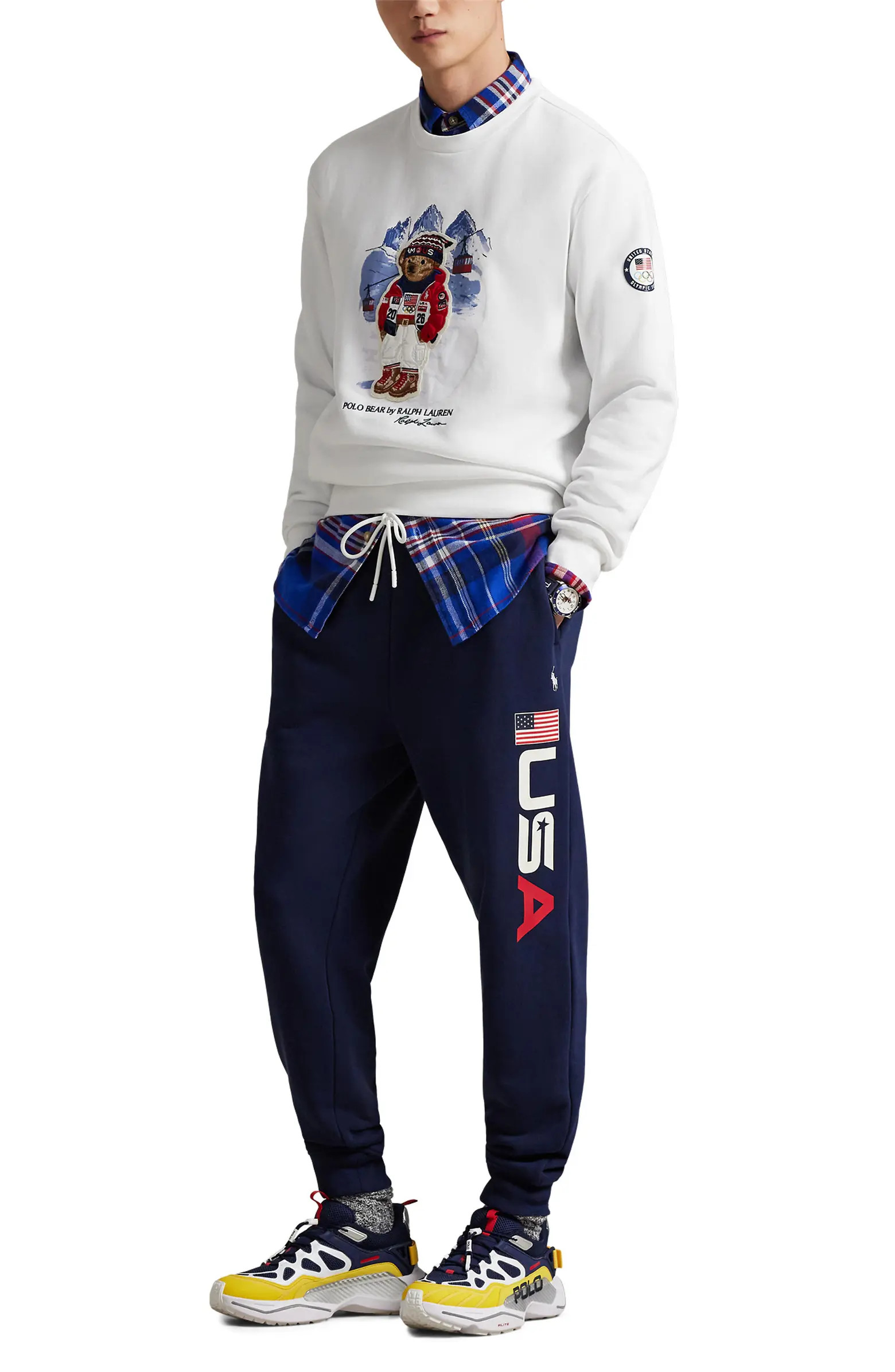 Team USA Polo Bear Sweatshirt | Nordstrom