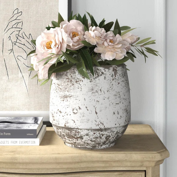 Camryn Cement Pot Planter | Wayfair North America