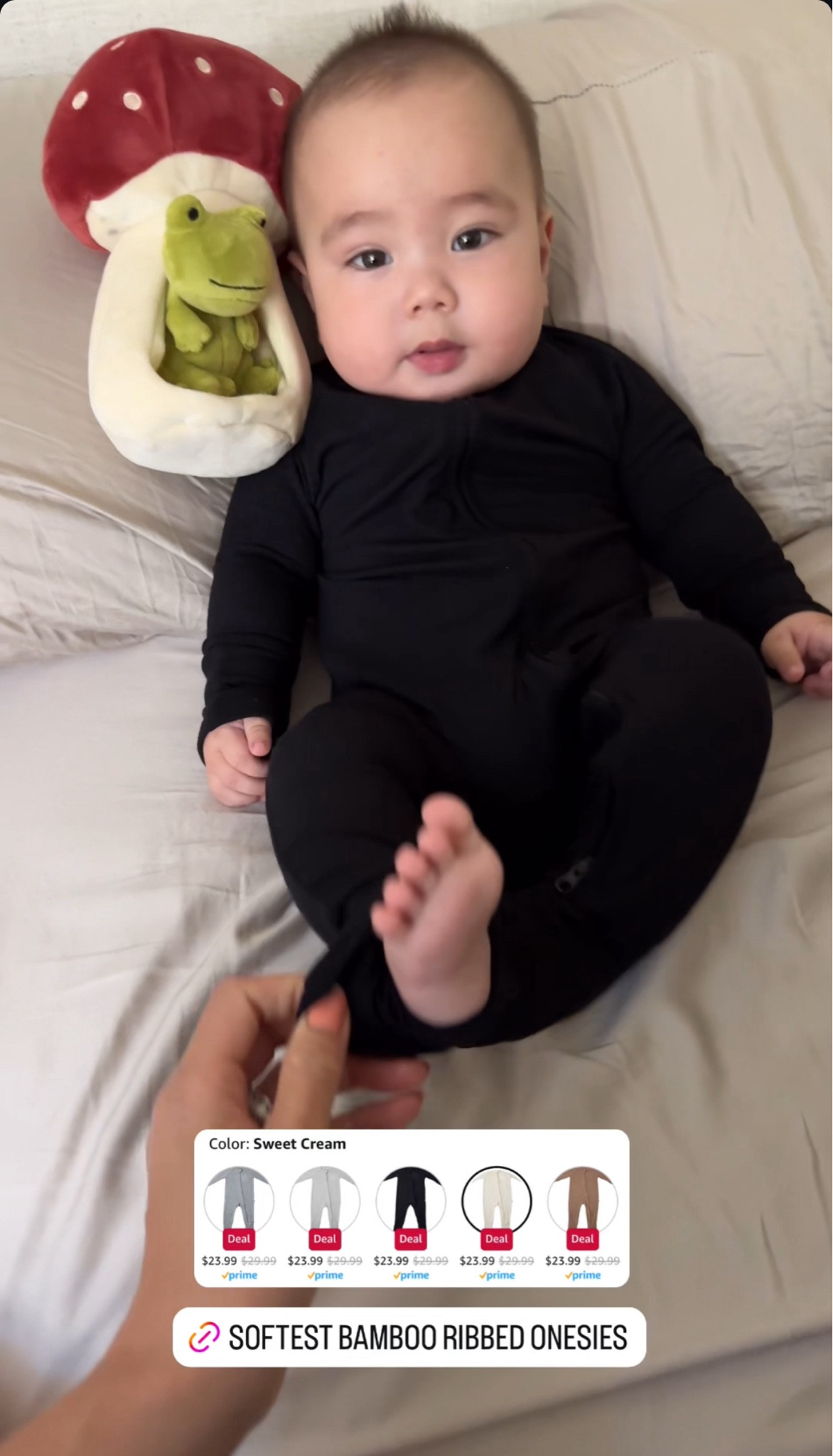 My fave 2-way-zip onsies - soooo soft and perfect for warmer days 

#LTKFindsUnder50 #LTKBaby #LTKSaleAlert