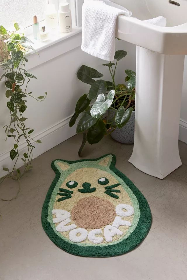 Avocato Bath Mat | Urban Outfitters (US and RoW)