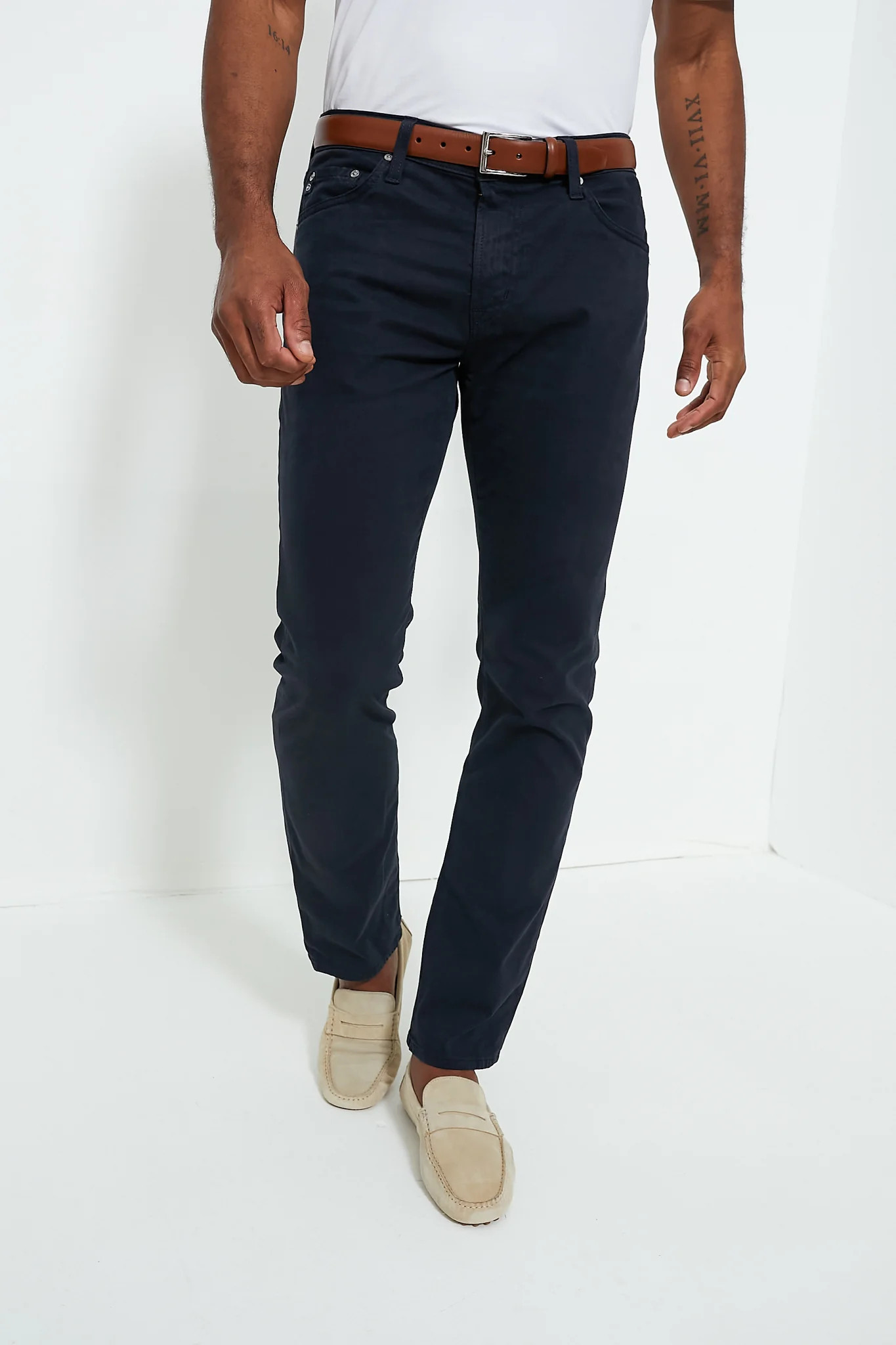 The Graduate in New Navy Sueded Twill (32" Inseam) | Tuckernuck (US)