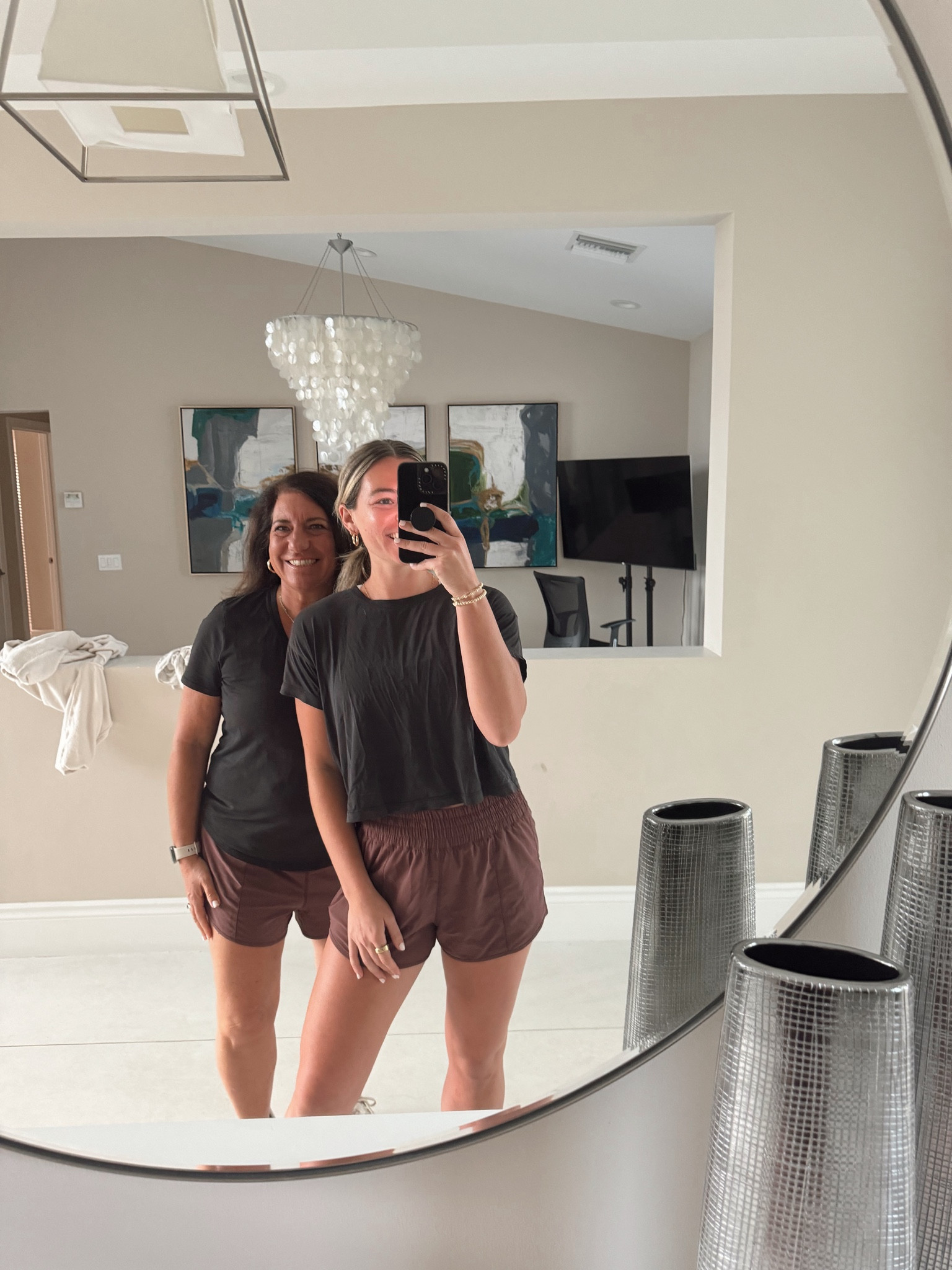 Matching outfit with mom!! These shorts are great for everyone!!!! Workout outfit!! 

#LTKfitness #LTKtravel #LTKstyletip