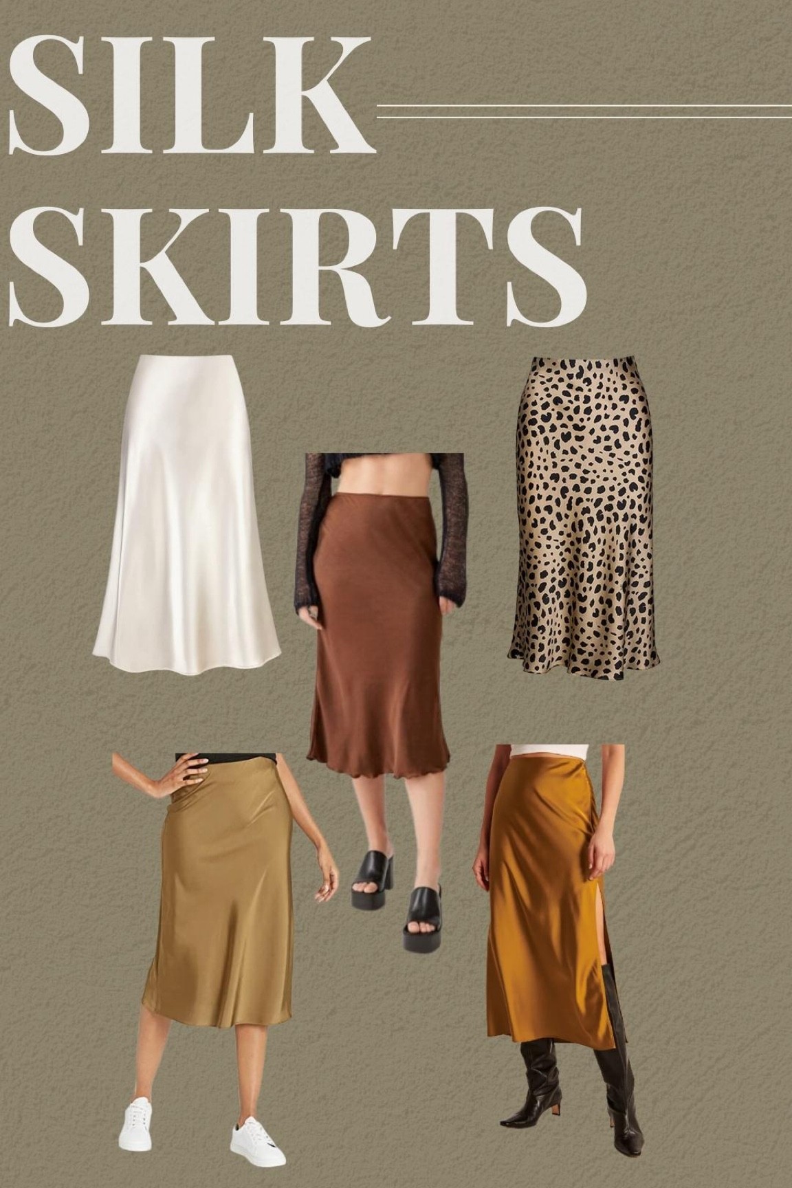 silk skirts for fall🤎

satin skirt | midi skirt | fall fashion

#LTKstyletip #LTKcurves #LTKSeasonal