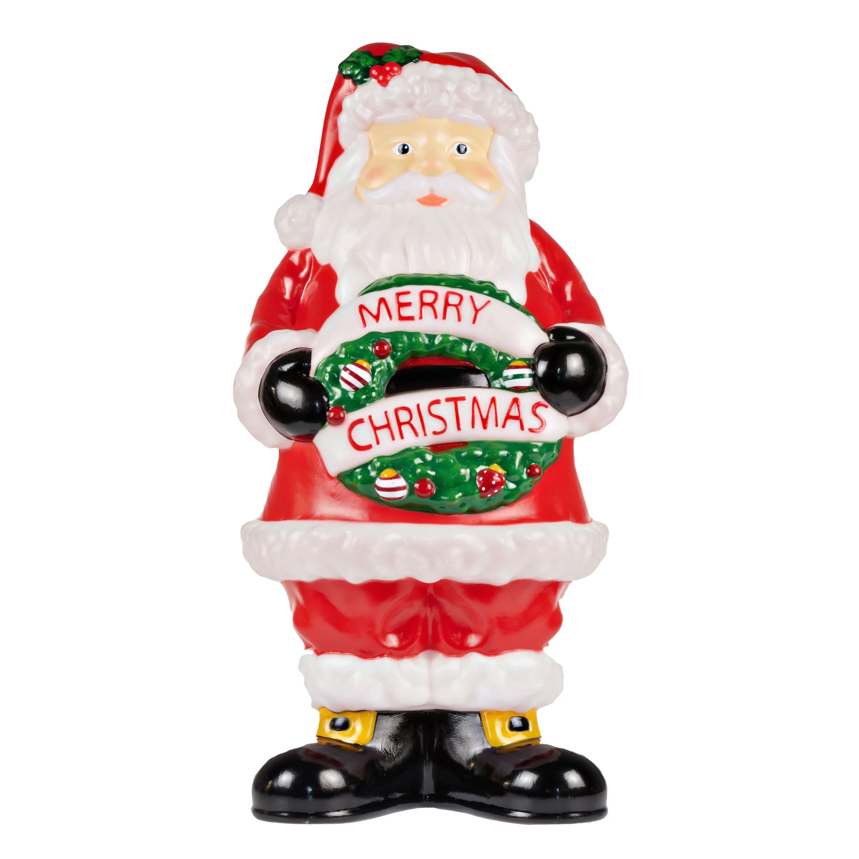 Holiday Time 32in Blowmold Santa. - Walmart.com | Walmart (US)