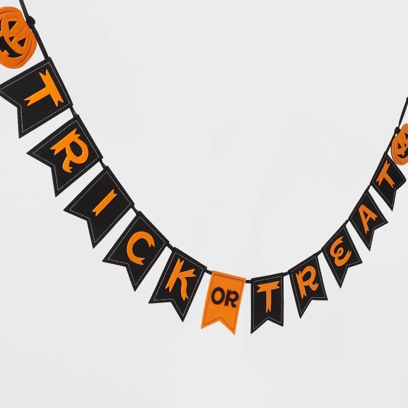 Trick or Treat Halloween Felt Garland - Hyde & EEK! Boutique™ | Target