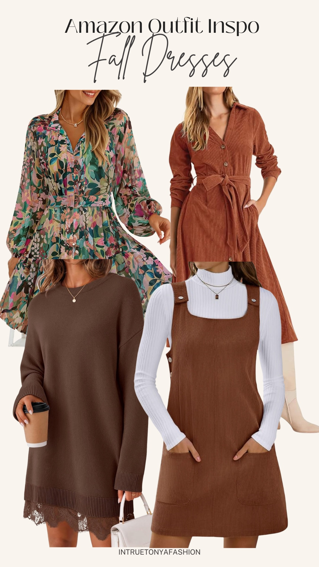 Fall dresses from amazon 



Fall workwear, fall photo outfits, fall dress, long sleeve dresses, sweater dress, fall family photo outfit, fall teacher outfit

#LTKootd #LTKSaleAlert #LTKWorkwear