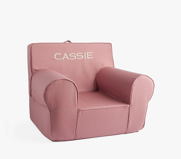 Anywhere Chair®, Pink Berry Twill | Pottery Barn Kids