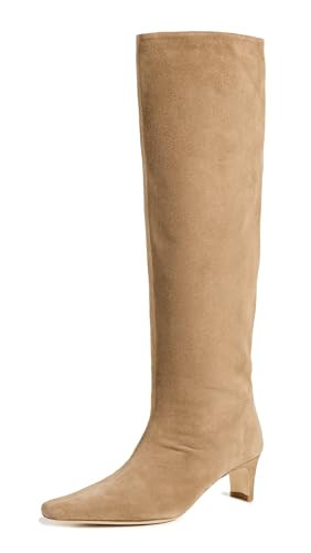 STAUD Women's Wally Boots, Dune, Tan, 6 Medium US | Amazon (US)
