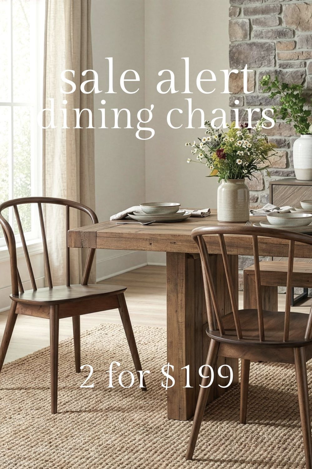 I’ve had my eye on these dining chairs for so long. This sale price is amazing! Dining room. #diningchairs #wayfair 

#LTKSaleAlert #LTKHome