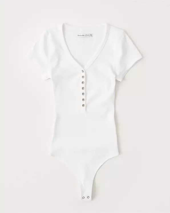 Henley Bodysuit | Abercrombie & Fitch (US)
