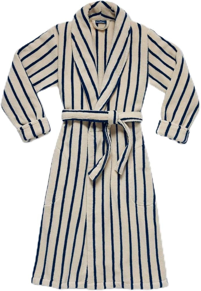Brooklinen Luxury Cotton Bath Robe, Ultra Soft, Adjustable & Machine Washable – Premium Turkish... | Amazon (US)