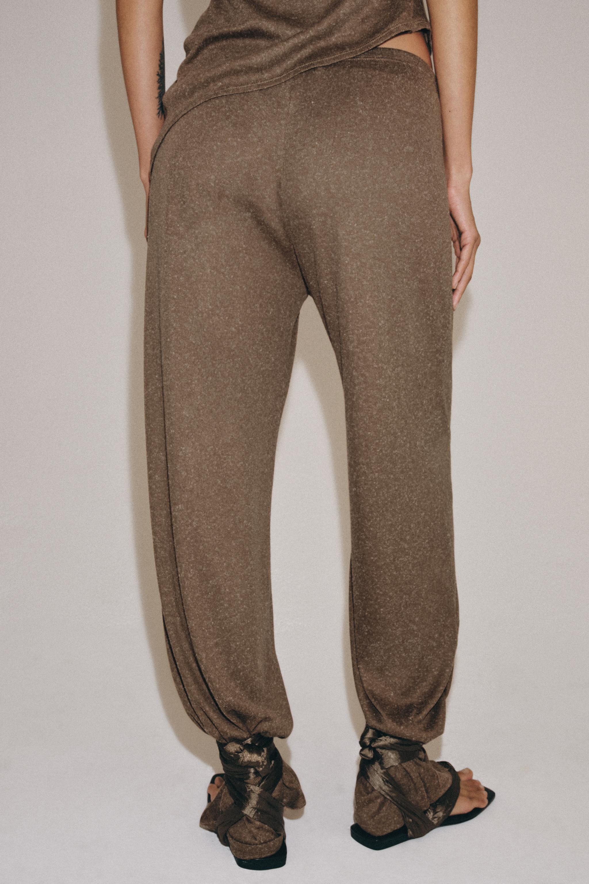 RUSTIC STRAIGHT LEG PANTS | Zara US