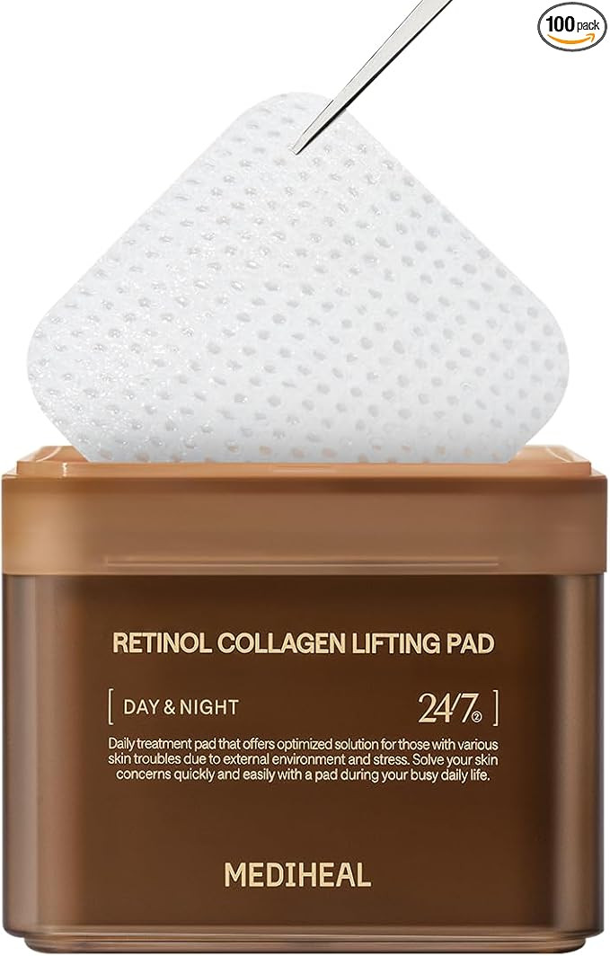 mediheal retinol collagen lifting pad 100ea | Amazon (UK)