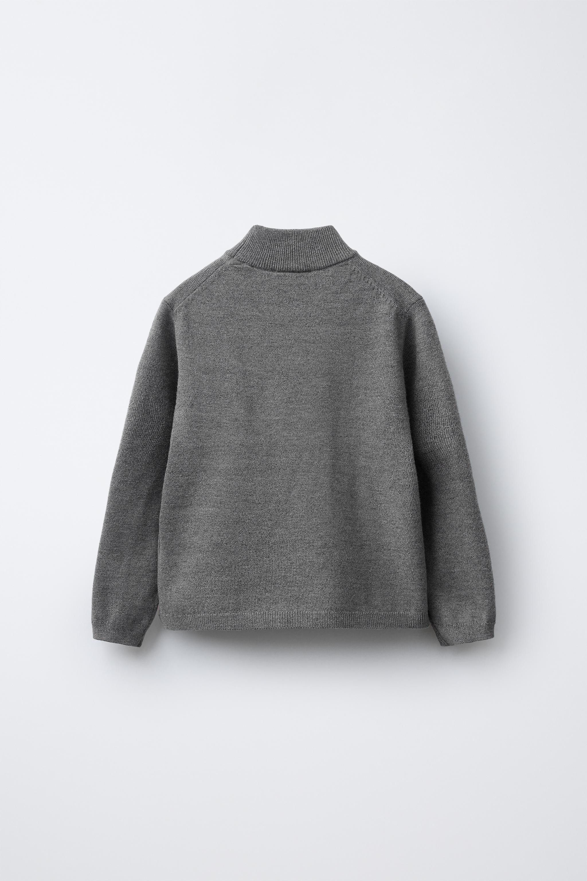 HIGH NECK KNIT SWEATER | Zara UK