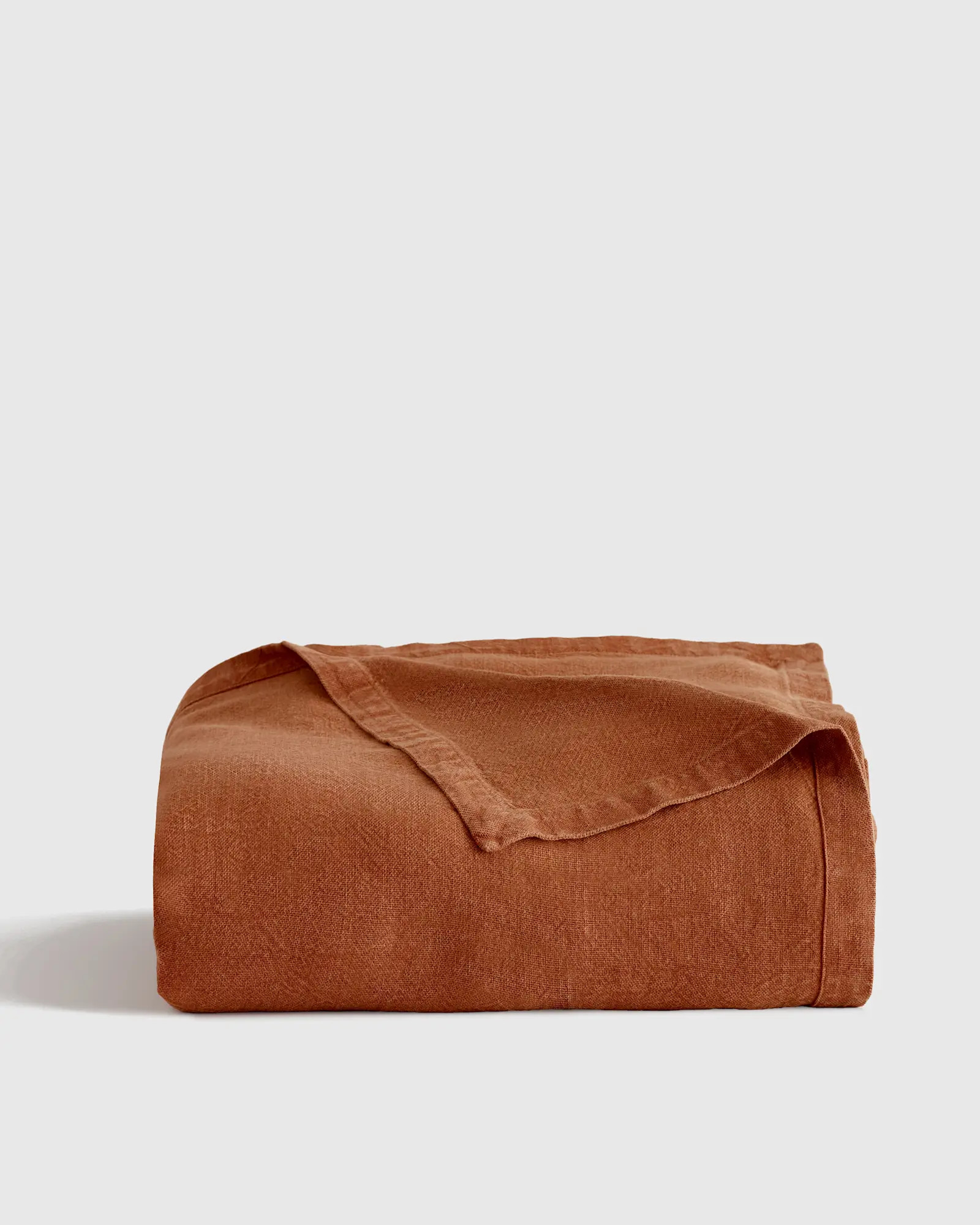 Vintage Wash European Linen Bed Cover | Quince