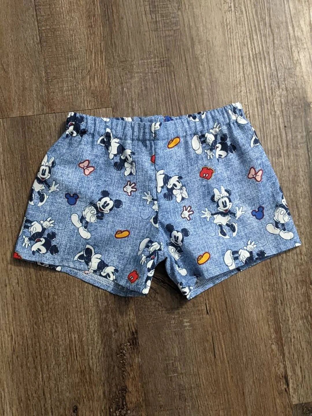 Mickey and Minnie Shorts  Toddler Disney Clothes  Birthday - Etsy | Etsy (US)