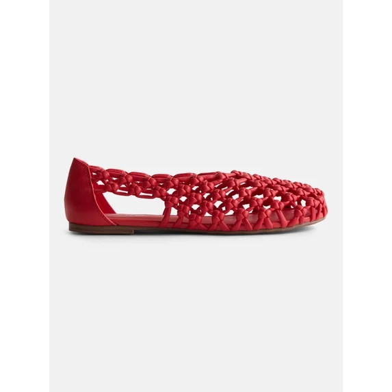 Scoop Women's Crochet Knot Ballet Flats | Walmart (US)