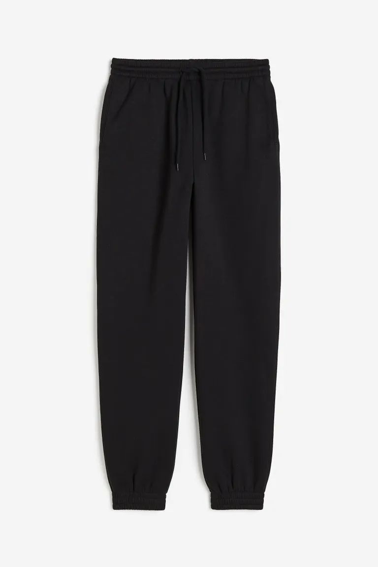 High Waist Joggers - Black - Ladies | H&M US | H&M (US + CA)