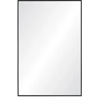 Reynolds 36" X 24" Casual Contemporary Iron Framed Wall Mirror | Build.com, Inc.