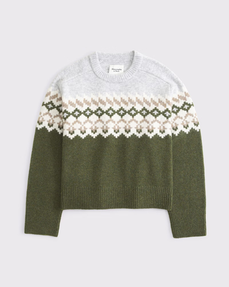 The A&F Madeline Crew Sweater | Abercrombie & Fitch (US)