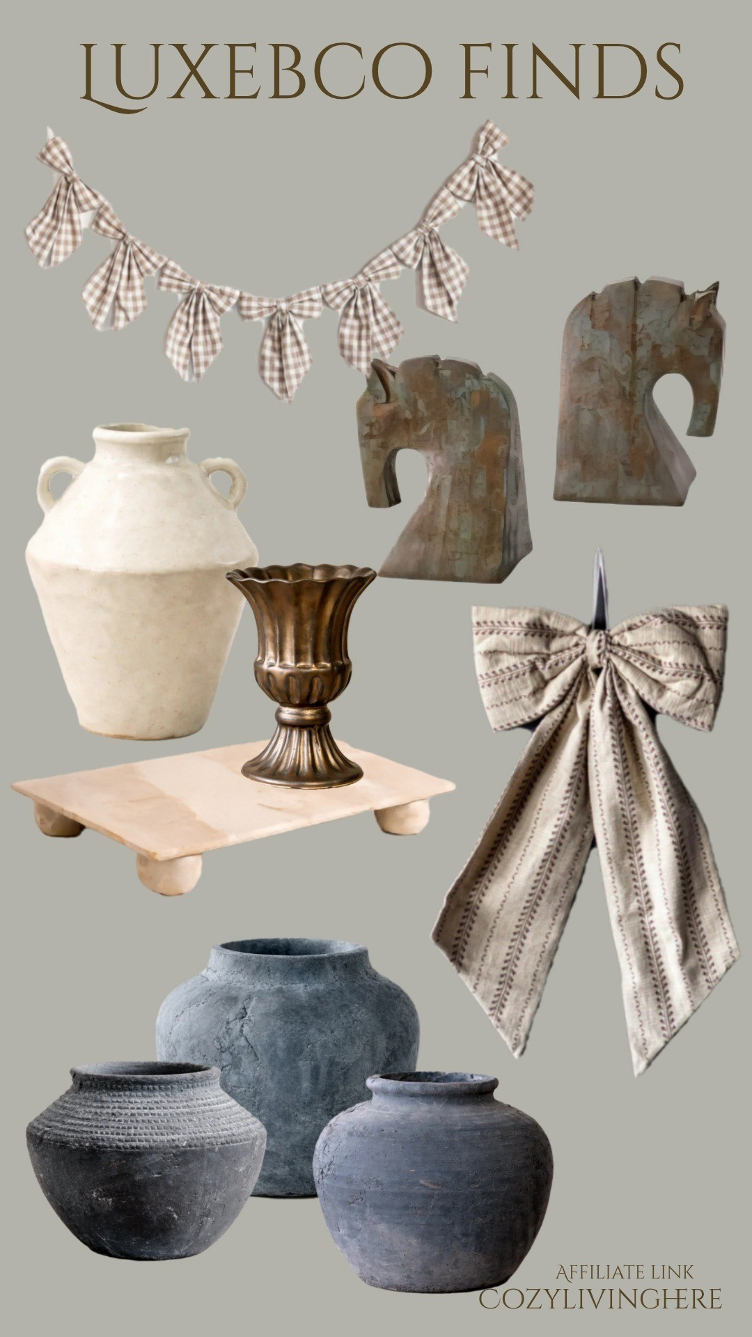 Some of my favorite finds. Look at these horse bookends 👌

#LTKHome #LTKU