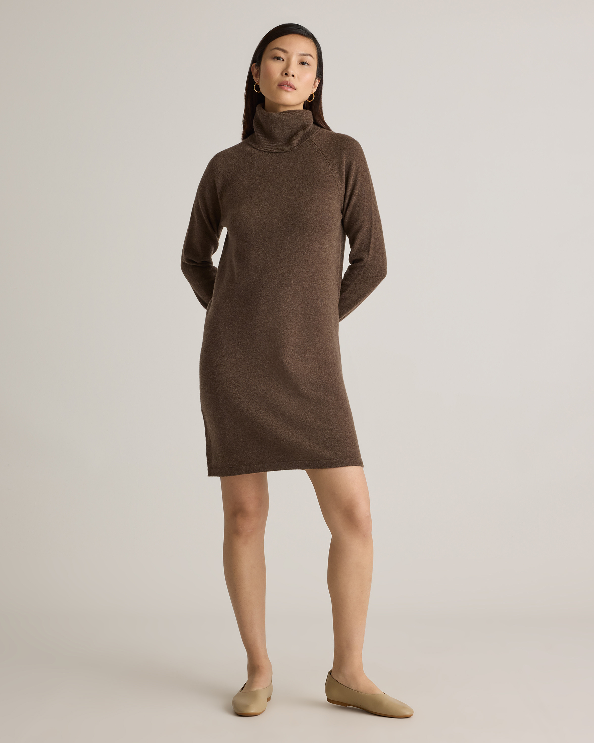 Cashmere Turtleneck Sweater Dress | Quince | Quince