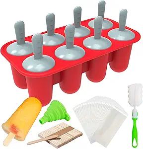 Miaowoof Homemade Popsicles Molds, Silicone Ice Popsicle Maker, Mini Popsicle Molds for Kid Toddl... | Amazon (US)