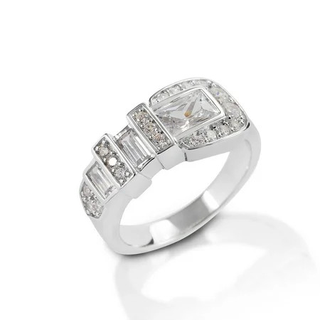 Kelly Herd Women s Clear Ranger Style Buckle Ring - 3B000000 7 | Walmart (US)