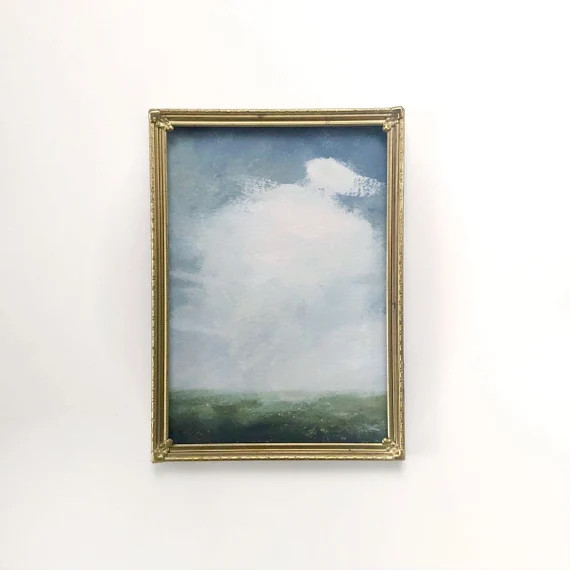 PRINT Among the Clouds no 2 - Cloud Art, Small Landscape Art, Landscape Art Print, Fine Art Print... | Etsy (US)