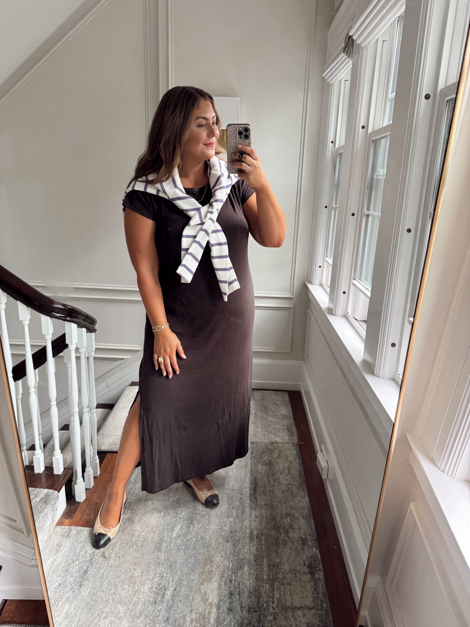 Travel outfit - wearing XXL in dress (sized up for some roominess) and XL in cardigan 

#LTKFindsUnder100 #LTKPlusSize #LTKTravel