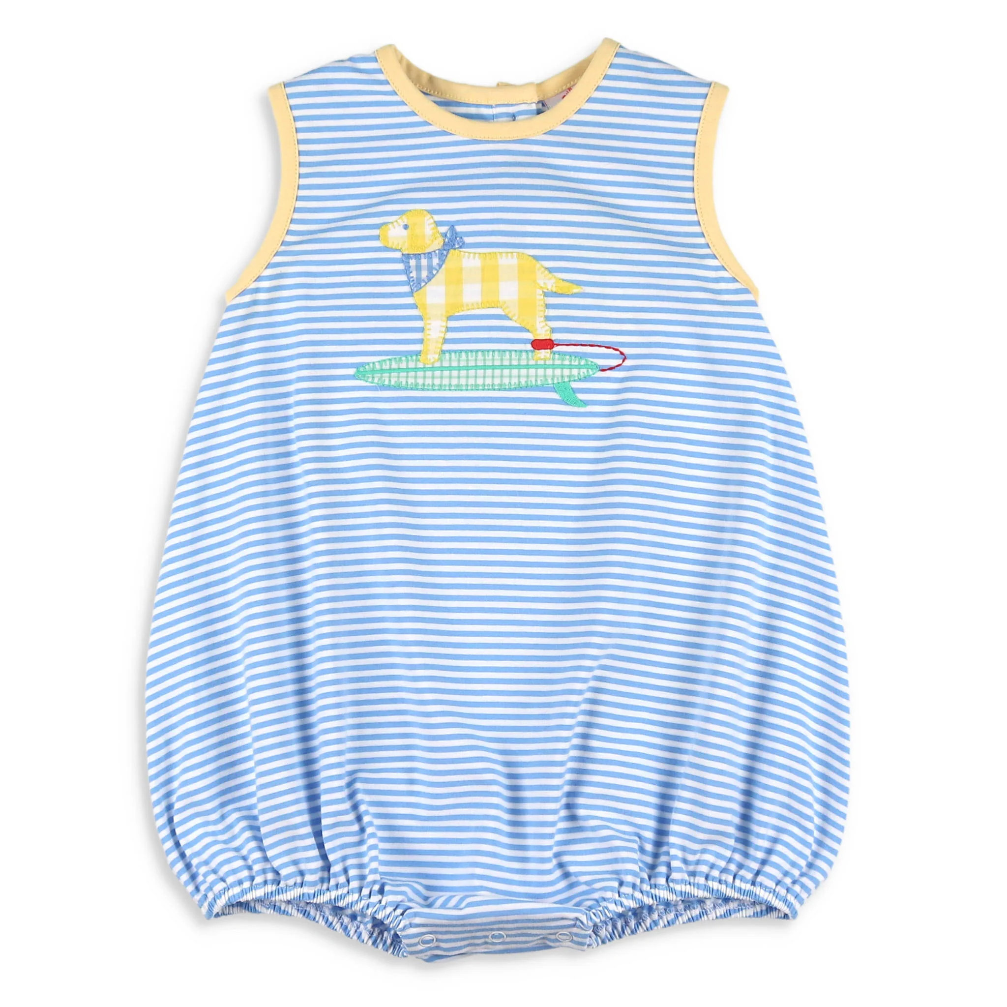 Boys Applique Bubble - Hang Ten - Shrimp and Grits Kids | Shrimp and Grits Kids