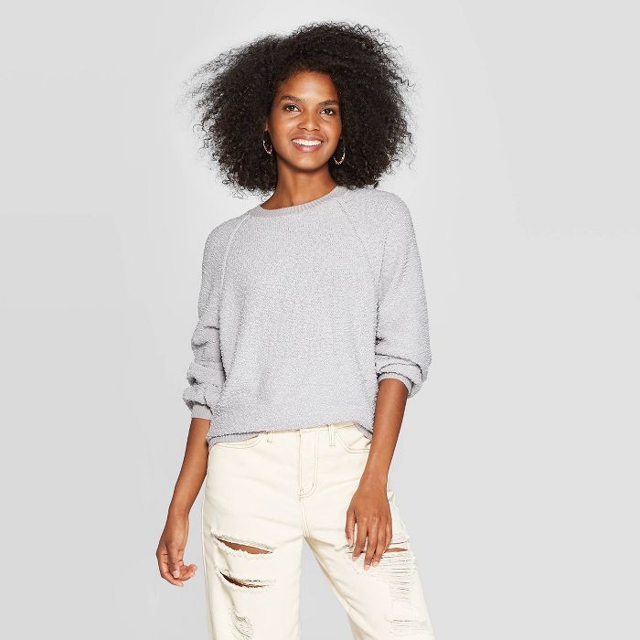 Women's Long Sleeve Crewneck Pullover Sweater - Knox Rose™ | Target