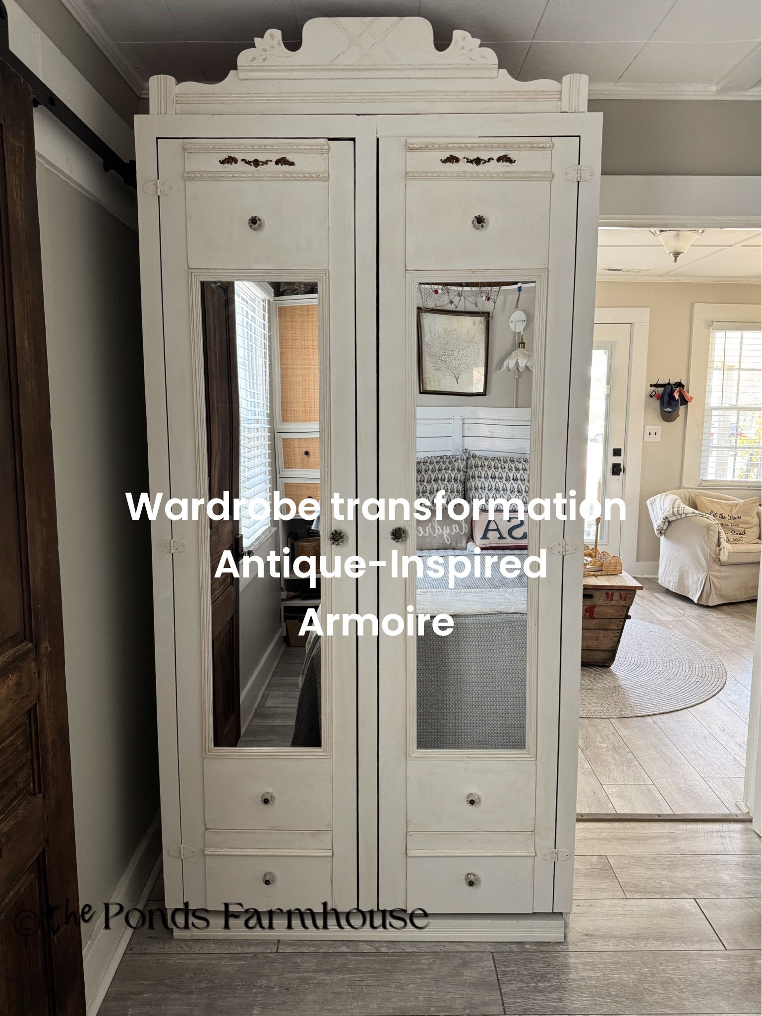 Supplies and tools for Old Wardrobe transformation!  How to turn an old wardrobe into an antique inspired armoire.

#LTKHome