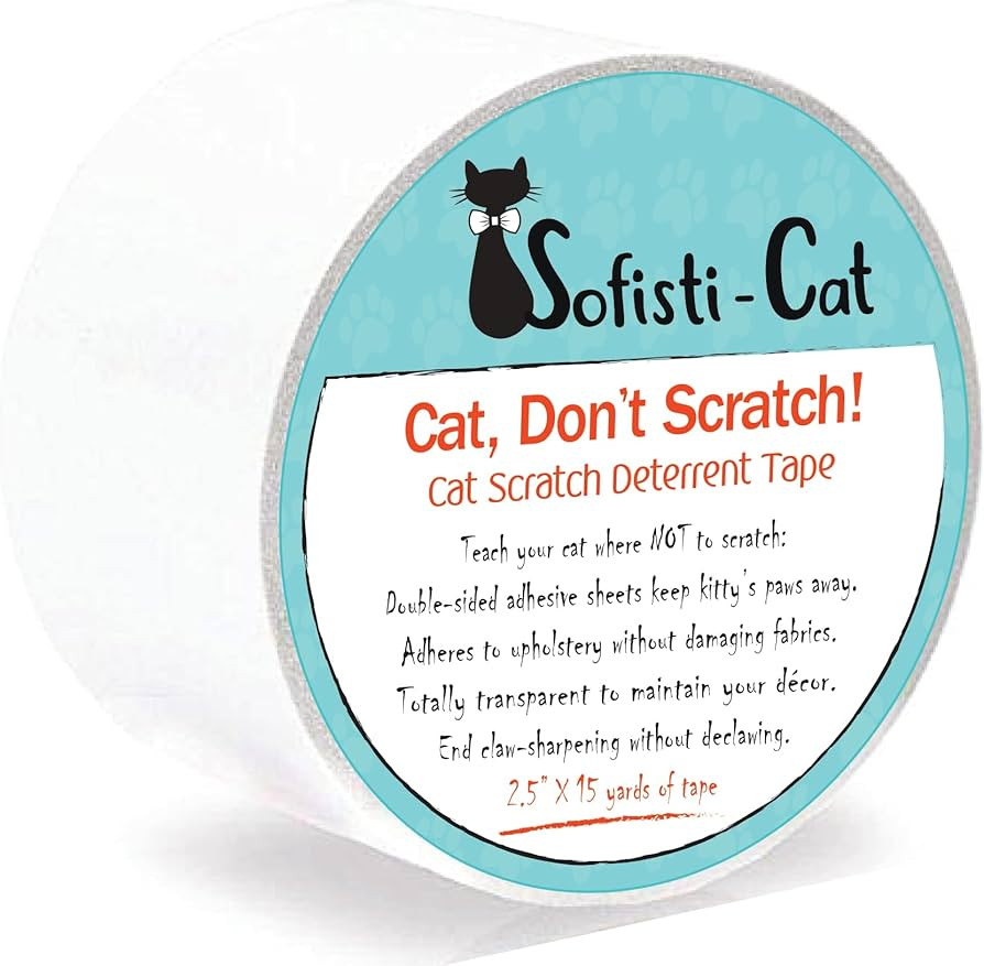 Training Tape, Cat Tape for Furniture, Cat Scratch Deterrent for Furniture, Keep Cats from Scratc... | Amazon (US)