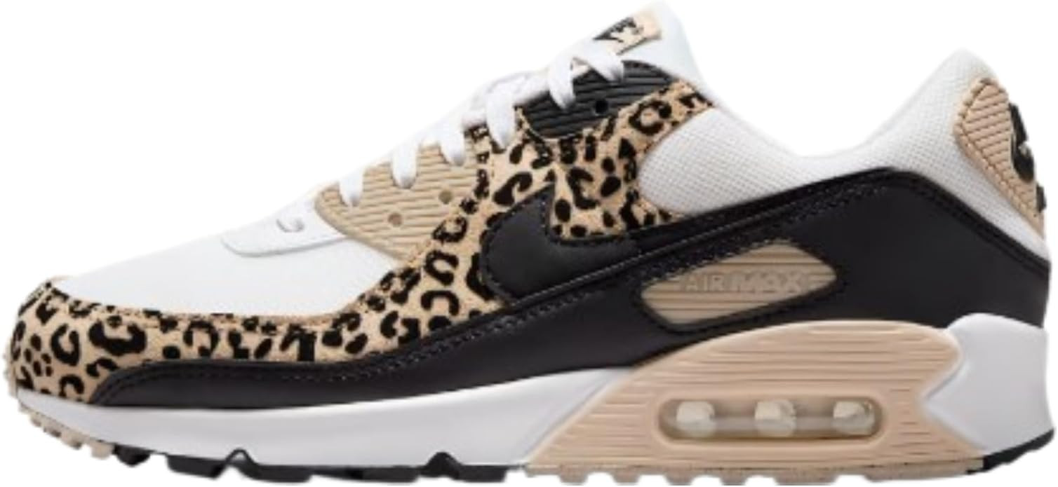 Nike Air Max 90 Women's Shoes (IF1619-100, White/Sanddrift/Hemp/Black) | Amazon (US)