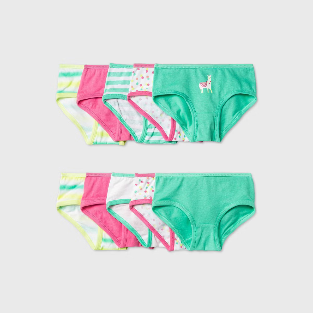 Toddler Girls' 10pk Llama Printed Briefs - Cat & Jack™ | Target