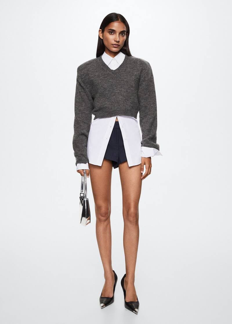 Search: Crop v neck sweater (21) | Mango USA | MANGO (US)