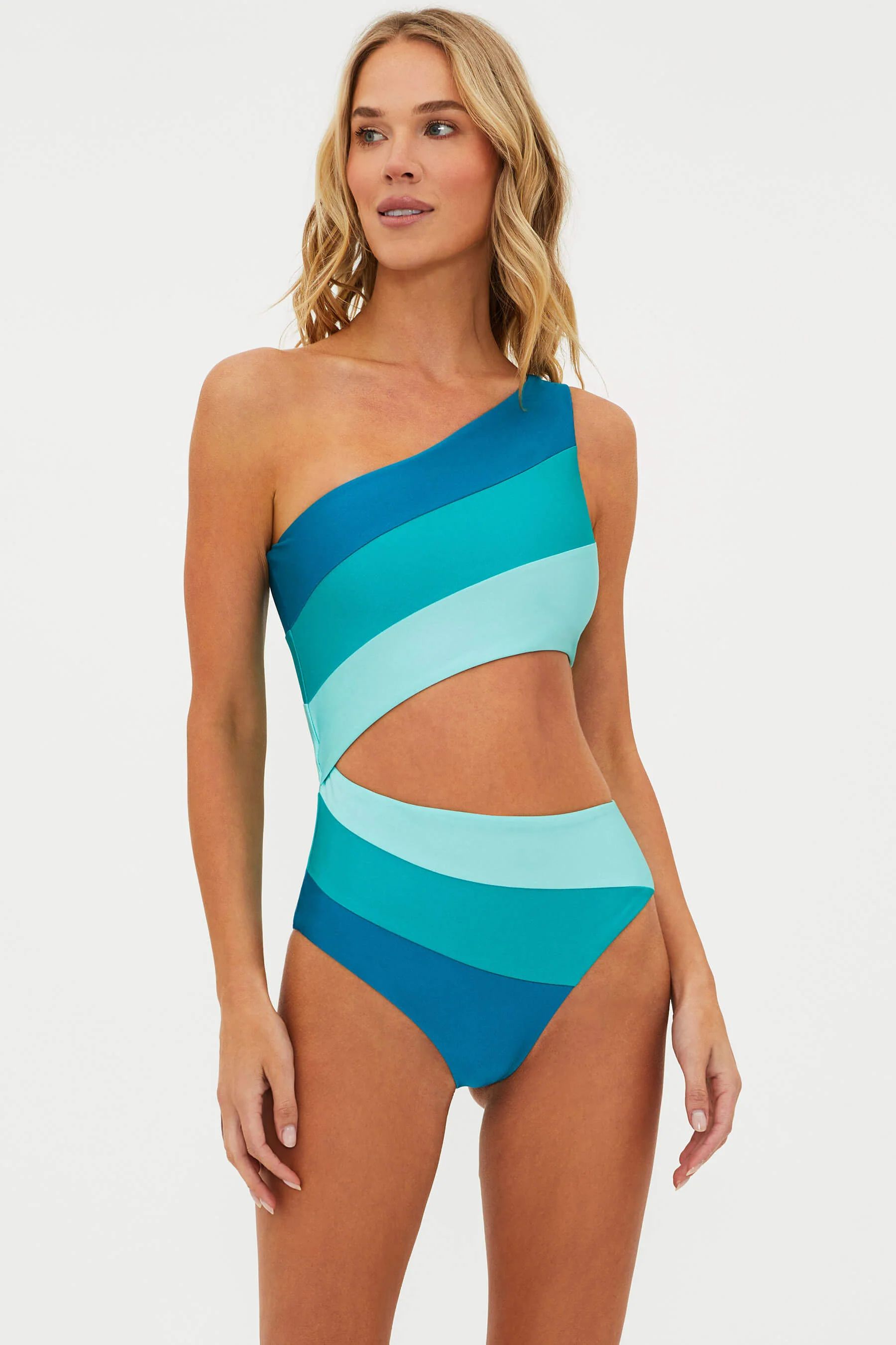 Joyce One Piece Cosmic Colorblock | Beach Riot