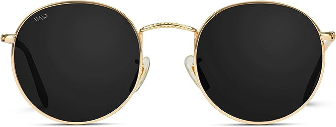 WearMe Pro - Reflective Lens Round Trendy Sunglasses | Amazon (US)