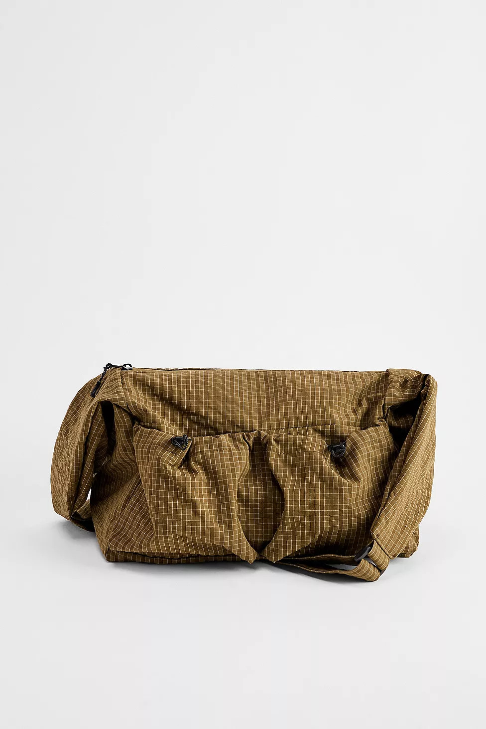 Ayker Khaki Check Sling Crossbody Bag | Urban Outfitters UK