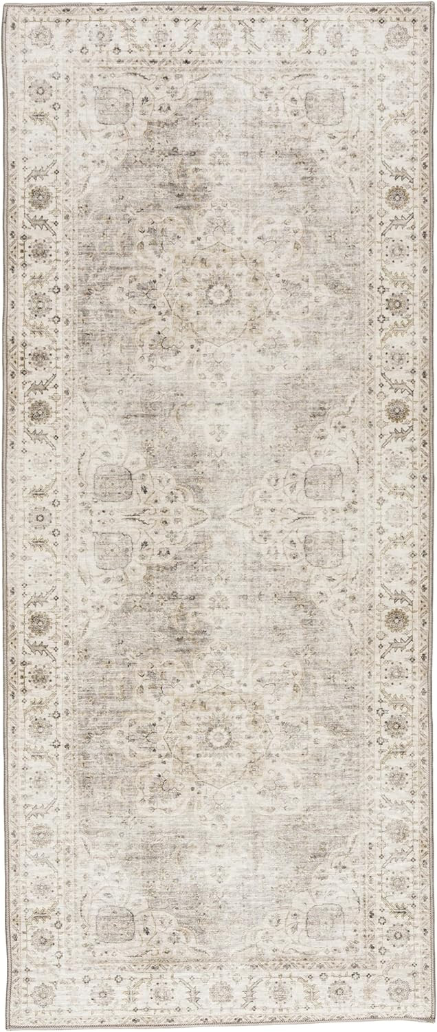 ReaLife Rugs Machine Washable Area Rug Runner - Living Room Bedroom Bathroom Kitchen Entryway Off... | Amazon (US)