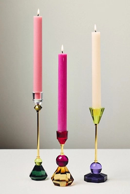 Cut Glass Candleholder | Anthropologie (US)
