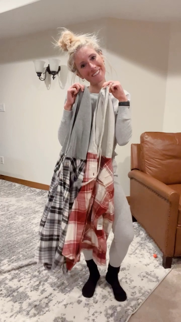 Walmart flannels paired with the Amazon thermal set I showed a few weeks ago! 

#LTKunder50