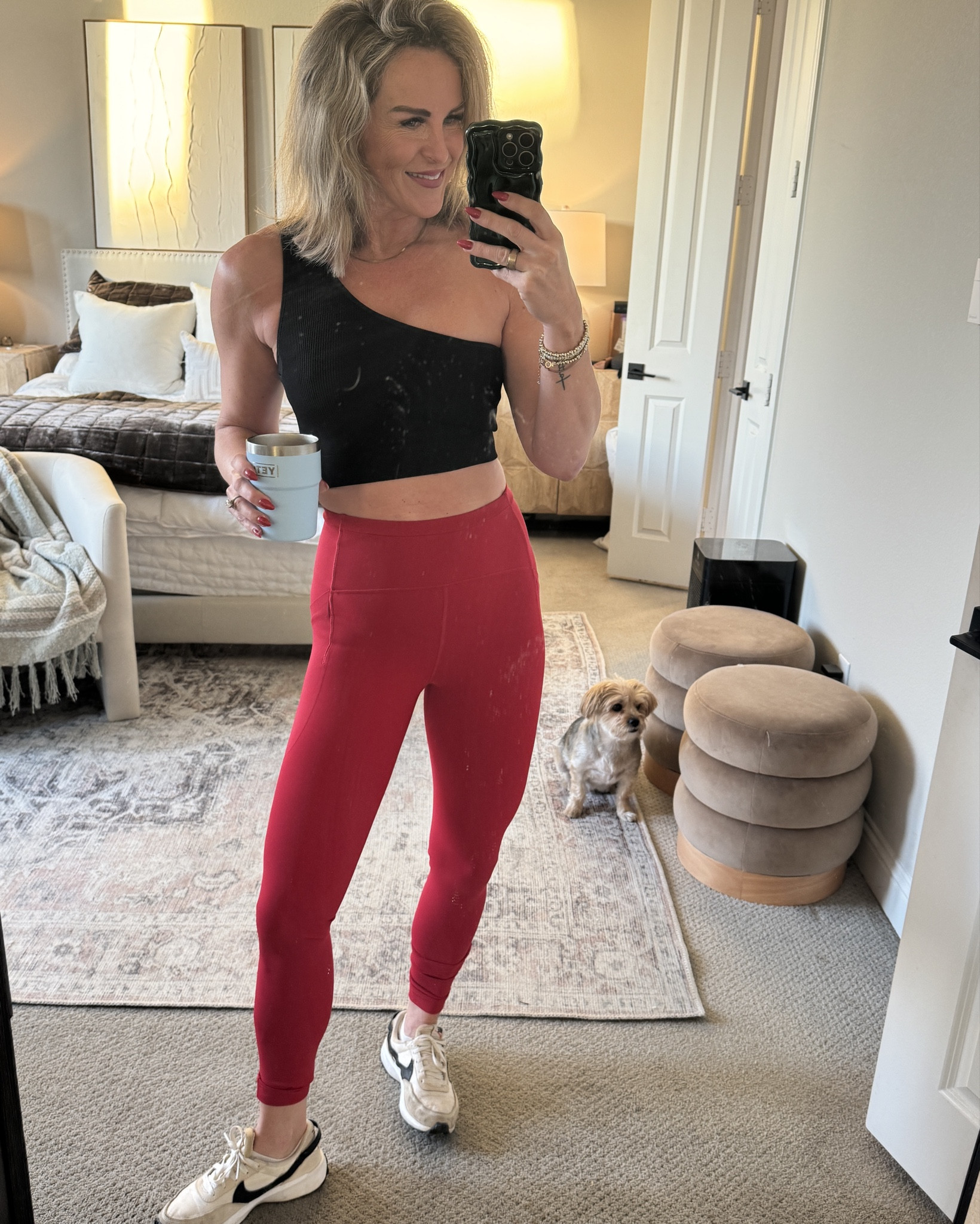 At home quick & effective workout complete! I love my weighted vest so much. I use it at least 3 times a week to up the intensity of my workouts and calorie burn. 

#LTKfitnessgoals #LTKFindsUnder50 #LTKOver40